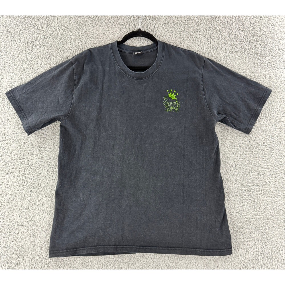 Stussy Kingston Chapter T Shirt Mens L Black International Stussy Tribe Graphic